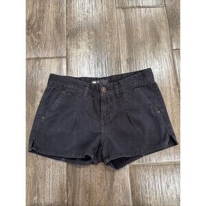 Black Levi’s Women’s Size 26‎ Super Short Shorts Mini Shorts Y2K Style Distress